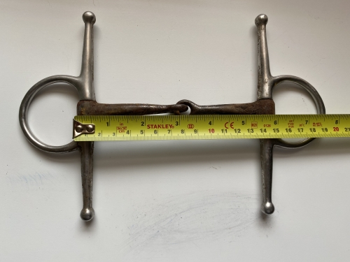 6" Full cheek snaffle